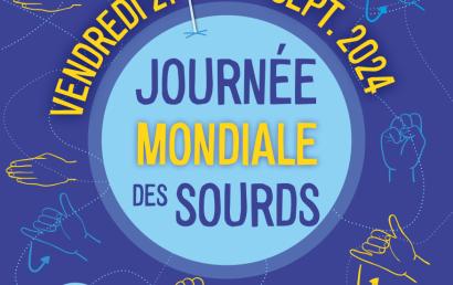 Journée mondiale des sourds - Vendredi 27 septembre