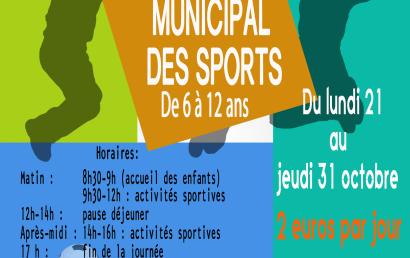 Accueil Municipal des sports