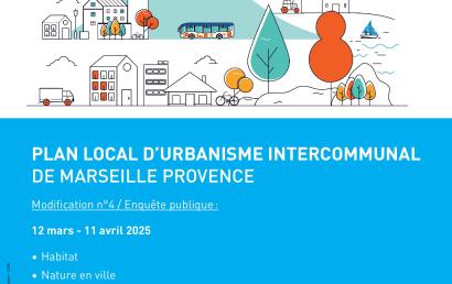 Enquête publique sur la modification n°4 du PLUi Marseille Provence