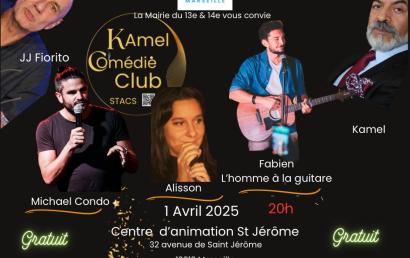 Spectacle d’humour Kamel Comédie Club