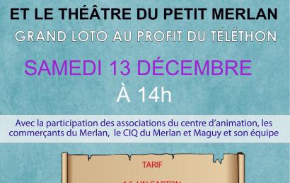Téléthon - Grand Loto - CA Le Merlan
