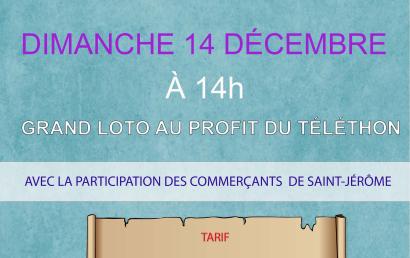 Téléthon - Grand Loto - CA Le Merlan
