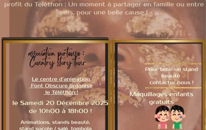 Journée solidaire au profit du Téléthon "Salon de beauté"