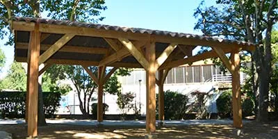Jardin du centre d'animation Château-Gombert