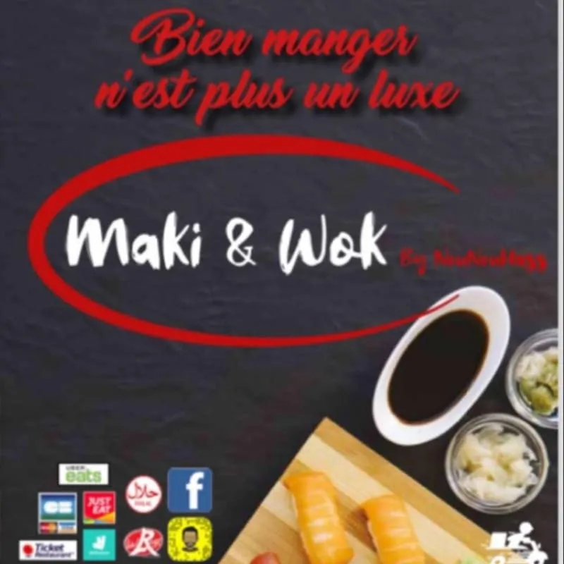 Maki and wok by neuneu