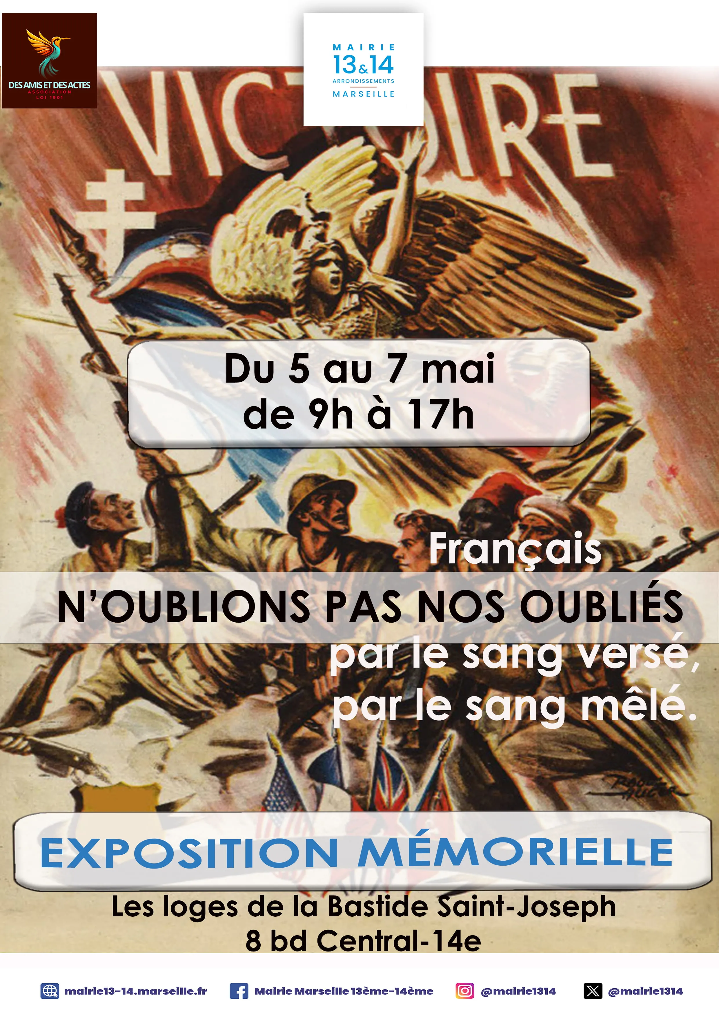 Exposition « N’oublions pas nos oubliés » 