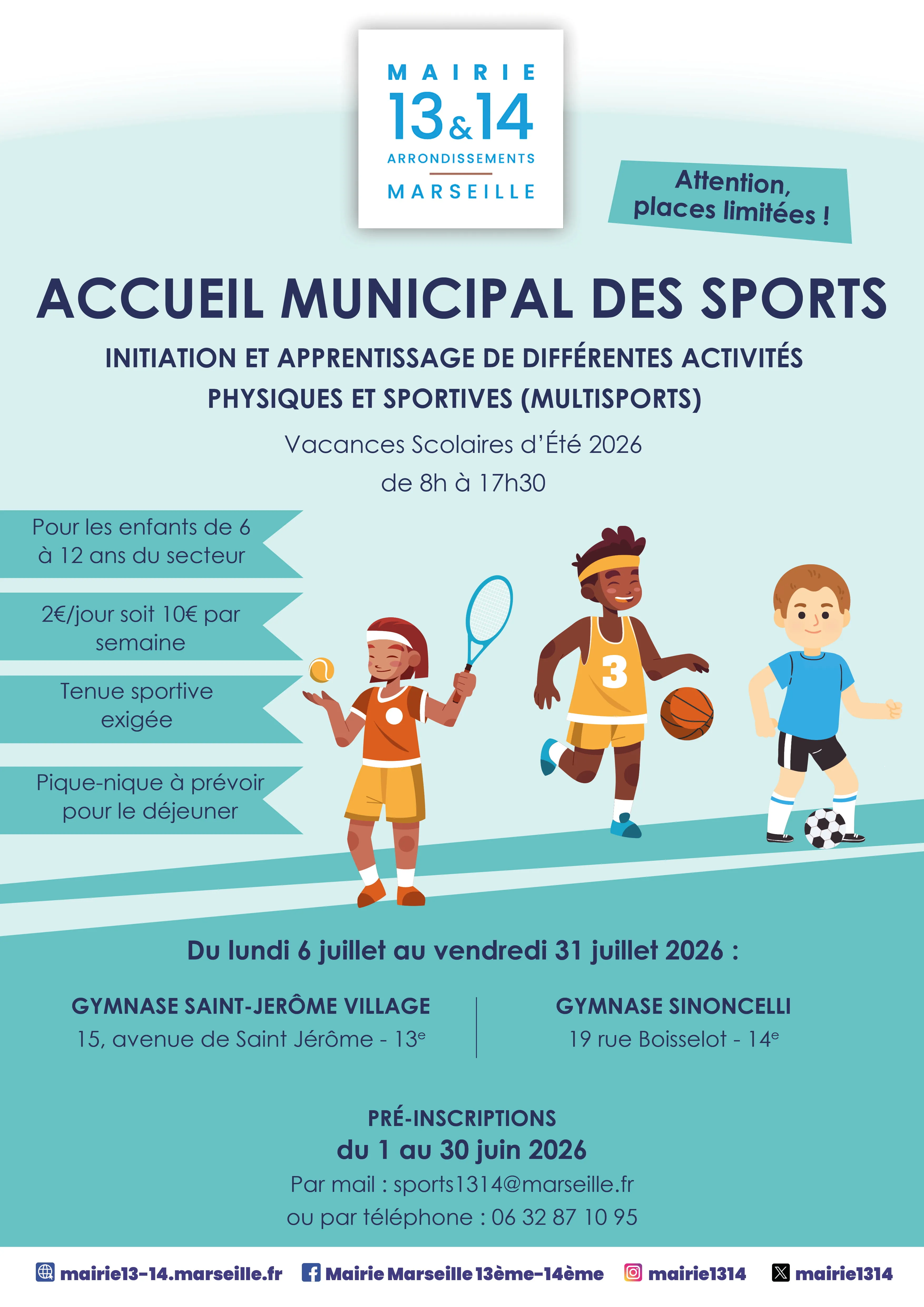 Accueil municipal des sports